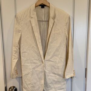 Women's Theory Cream Blazer